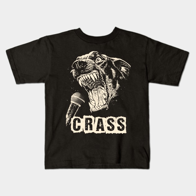 crass ll scream Kids T-Shirt by angga108